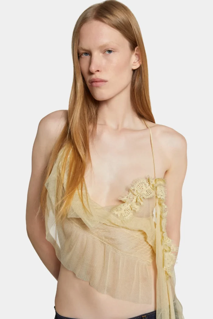 Dsquared2 Delicate Sheer Camisole (1)