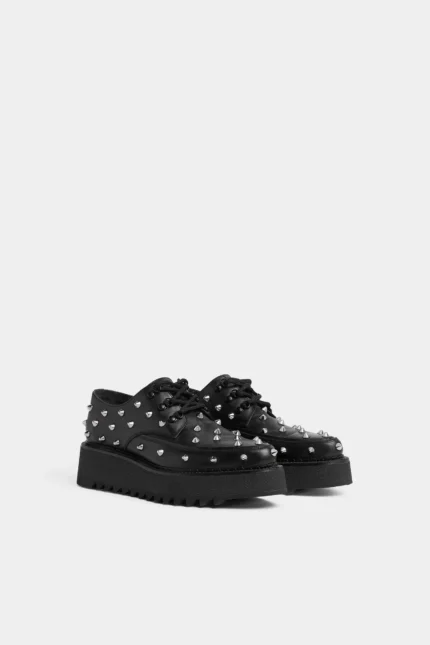 Dsquared2 Allover Studs Derby Shoes (4)